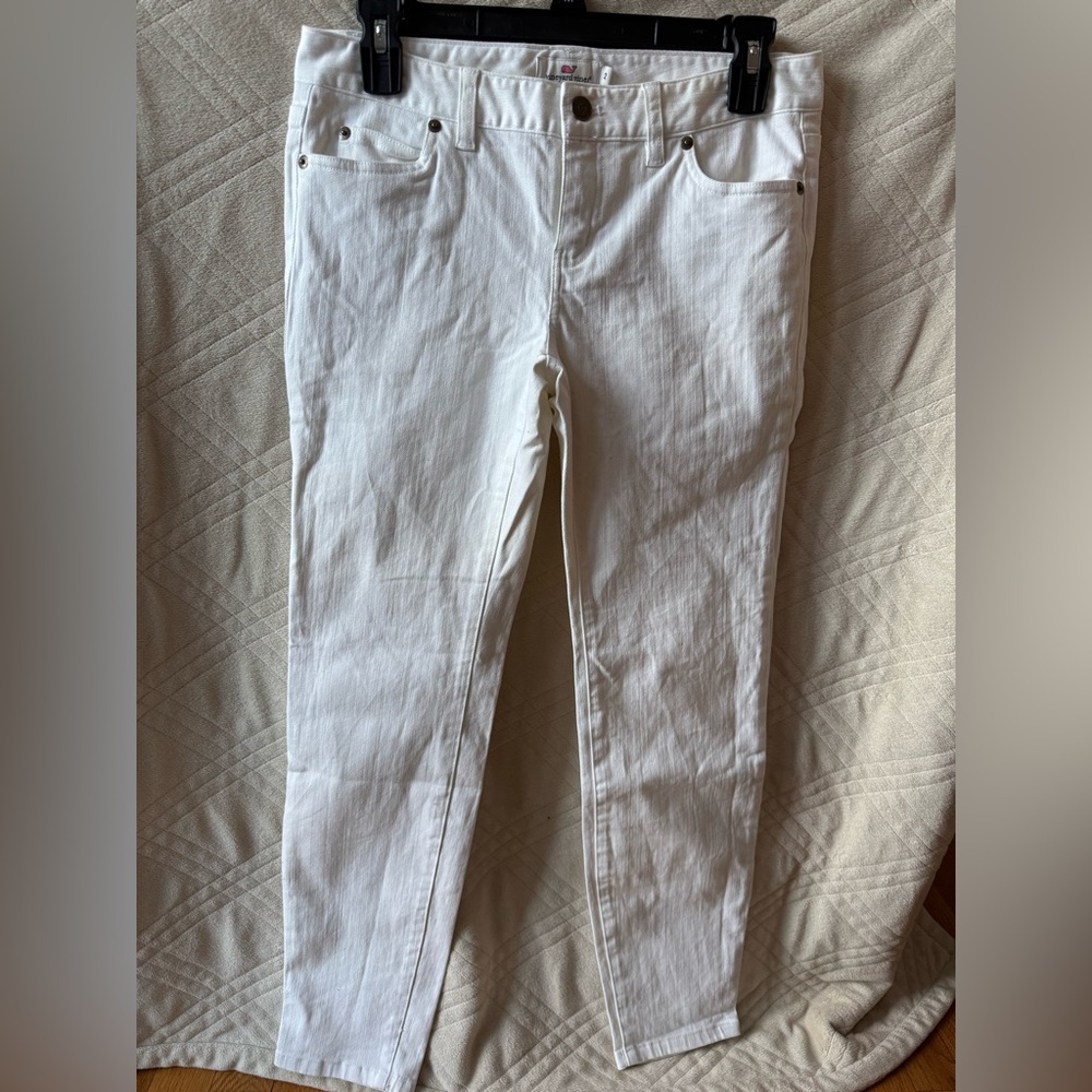 Vineyard Vines Women’s White Skinny Jeans